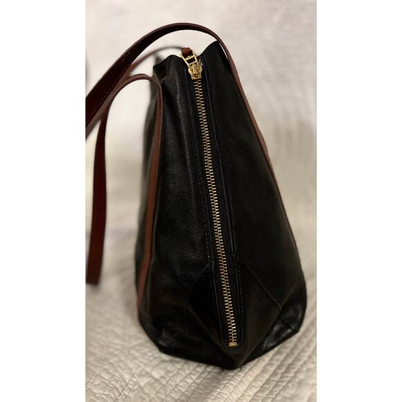 Vintage Fossil Gwen Shopper Tote Leather - Picture 12 of 16